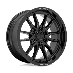 FUEL 1PC D760 CLASH 20X9 1 GLOSS BLACK | D76020908450