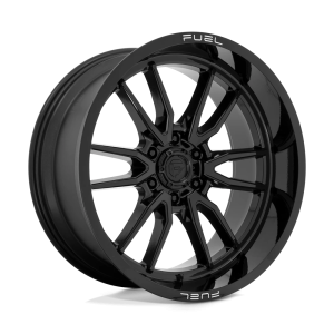 FUEL 1PC D760 CLASH 22X10 -18 GLOSS BLACK | D76022008447