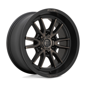 FUEL 1PC D762 CLASH 18X9 1 MATTE BLACK DOUBLE DARK TINT | D76218908450