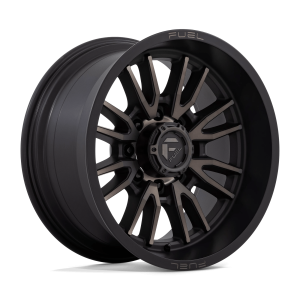 FUEL 1PC D762 CLASH 20X10 -18 MATTE BLACK DOUBLE DARK TINT | D76220001747