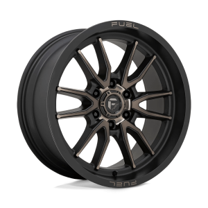 FUEL 1PC D762 CLASH 20X9 1 MATTE BLACK DOUBLE DARK TINT | D76220908450