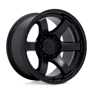 FUEL 1PC D766 RUSH 17X9 -12 SATIN BLACK | D76617908445