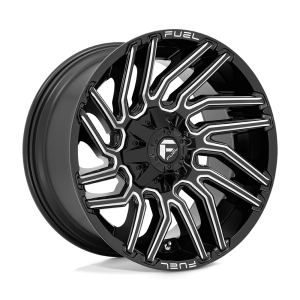 FUEL 1PC D773 TYPHOON 20X10 -18 GLOSS BLACK MILLED | D77320009847