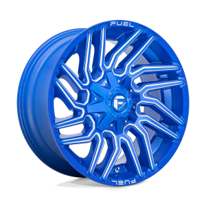 FUEL 1PC D774 TYPHOON 20X10 -18 ANODIZED BLUE MILLED | D77420001747