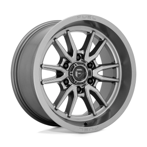 FUEL 1PC D789 CLASH 17X9 -12 GUN METAL | D78917908445