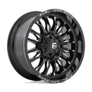 FUEL 1PC D795 ARC 20X10 -18 GLOSS BLACK MILLED | D79520001747