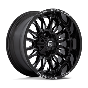 FUEL 1PC D795 ARC 20X10 -18 GLOSS BLACK MILLED | D79520009847