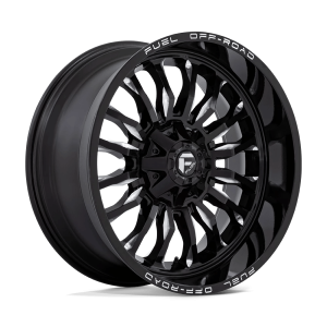 FUEL 1PC D795 ARC 22X10 -18 GLOSS BLACK MILLED | D79522009847