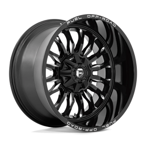 FUEL 1PC D795 ARC 22X12 -44 GLOSS BLACK MILLED | D79522202647