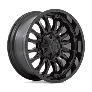 FUEL 1PC D796 ARC 20X10 -18 MATTE BLACK WITH GLOSS BLACK LIP | D79620001747