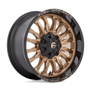 FUEL 1PC D797 ARC 20X10 -18 PLATINUM BRONZE WITH BLACK LIP | D79720001747