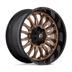 FUEL 1PC D797 ARC 22X10 -18 PLATINUM BRONZE WITH BLACK LIP | D79722009847