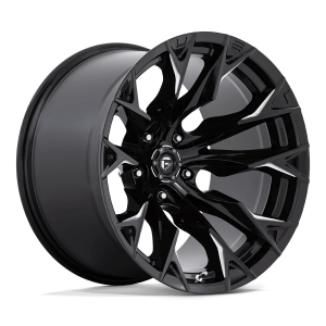 FUEL 1PC D803 FLAME 20X12 -44 GLOSS BLACK MILLED | D80320207547