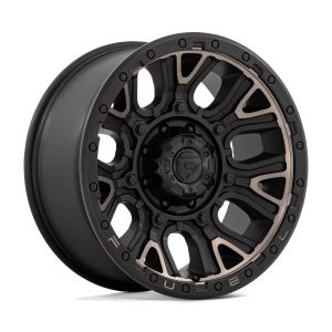 FUEL 1PC D824 TRACTION 20X9 1 MATTE BLACK WITH DOUBLE DARK TINT | D82420901750