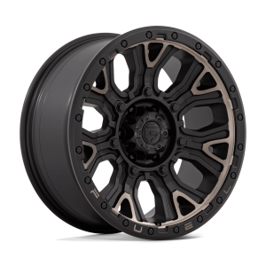 FUEL 1PC D824 TRACTION 20X9 1 MATTE BLACK WITH DOUBLE DARK TINT | D82420908450