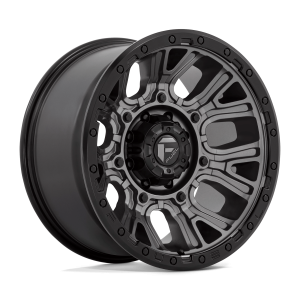 FUEL 1PC D825 TRACTION 20X10 -18 MATTE GUNMETAL WITH BLACK RING | D82520001747