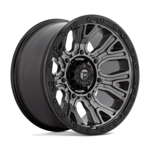 FUEL 1PC D825 TRACTION 20X10 -18 MATTE GUNMETAL WITH BLACK RING | D82520008447