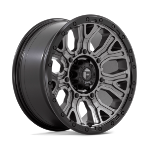 FUEL 1PC D825 TRACTION 20X9 1 MATTE GUNMETAL WITH BLACK RING | D82520908450