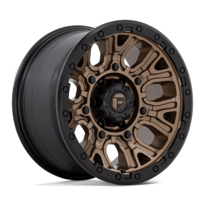 FUEL 1PC D826 TRACTION 17X9 1 MATTE BRONZE WITH BLACK RING | D82617908450