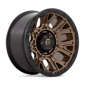 FUEL 1PC D826 TRACTION 20X10 -18 MATTE BRONZE WITH BLACK RING | D82620001747