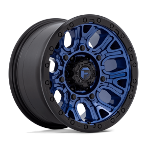 FUEL 1PC D827 TRACTION 17X9 1 DARK BLUE WITH BLACK RING | D82717908450