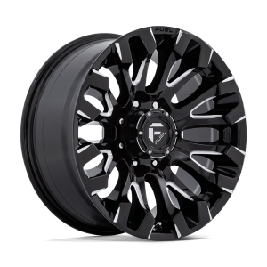 FUEL 1PC D828 QUAKE 20X9 1 GLOSS BLACK MILLED | D82820901750