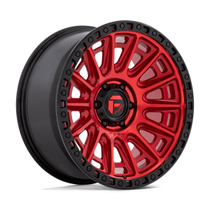 FUEL 1PC D834 CYCLE 20X9 1 CANDY RED WITH BLACK RING | D83420908450