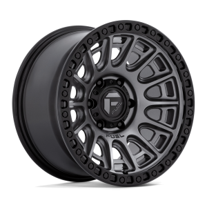 FUEL 1PC D835 CYCLE 17X9 -12 MATTE GUNMETAL WITH BLACK RING | D83517907545