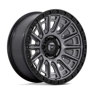 FUEL 1PC D835 CYCLE 20X9 1 MATTE GUNMETAL WITH BLACK RING | D83520908450