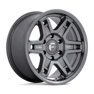 FUEL 1PC D838 SLAYER 17X8.5 -15 MATTE GUNMETAL | D83817857542