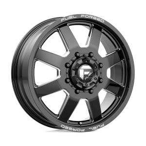 FUEL MONO DE09 FF09D 20X10 -24 MATTE BLACK MILLED | DE0920001745