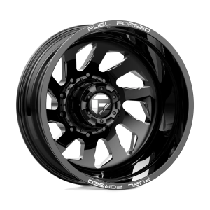 FUEL MONO DD39 FF39D 22X8.25 -202 GLOSS BLACK MILLED | DE392282A935L