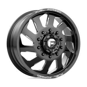 FUEL MONO DD39 FF39D 22X8.25 105 GLOSS BLACK MILLED | DE392282A9L