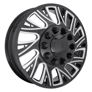 FUEL MONO DE41 FF41D 28X8.25 105 GLOSS BLACK MILLED | DE412882A9R