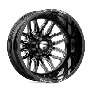 FUEL MONO DB66 FFC66 22X8.25 -202 MATTE BLACK MILLED | DE6622829235