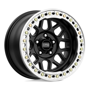 KMC KM235 GRENADE CRAWL BEADLOCK 17X8.5 0 SATIN BLACK | KM2357850M700