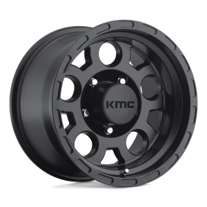 KMC KM522 ENDURO 15X7 -6 MATTE BLACK | KM52257012706N