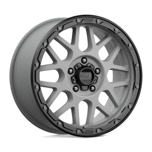 KMC KM535 GRENADE OFF-ROAD 18X8.5 35 MATTE GRAY MATTE BLACK LIP | KM53588550435