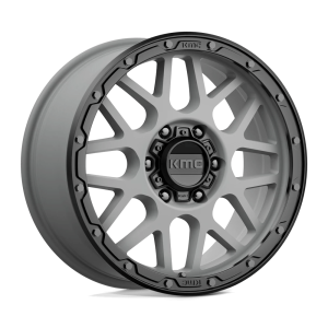 KMC KM535 GRENADE OFF-ROAD 18X8.5 35 MATTE GRAY MATTE BLACK LIP | KM53588563435