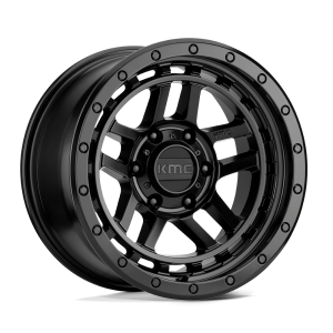 KMC KM540 RECON 17X8.5 18 SATIN BLACK | KM54078550718