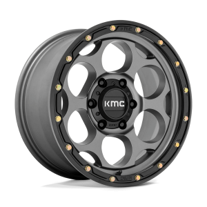 KMC KM541 DIRTY HARRY 20X9 0 SATIN GRAY WITH BLACK LIP | KM54129050900