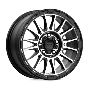 KMC KM542 IMPACT 16X7 30 SATIN BLACK MACHINED | KM54267012530