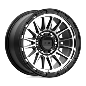 KMC KM542 IMPACT 17X9 18 SATIN BLACK MACHINED | KM54279063518