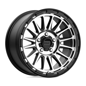 KMC KM542 IMPACT 18X9 18 SATIN BLACK MACHINED | KM54289050518