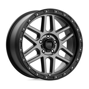 KMC KM544 MESA 20X9 18 SATIN BLACK WITH GRAY TINT | KM54429050418