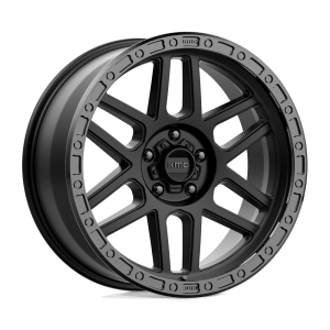 KMC KM544 MESA 20X9 25 SATIN BLACK WITH GLOSS BLACK LIP | KM54429058725