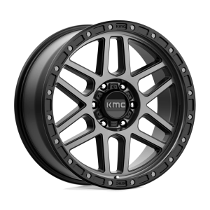 KMC KM544 MESA 20X9 18 SATIN BLACK WITH GRAY TINT | KM54429063418