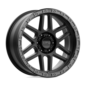 KMC KM544 MESA 20X9 0 SATIN BLACK WITH GLOSS BLACK LIP | KM54429063700