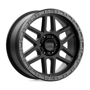 KMC KM544 MESA 20X9 18 SATIN BLACK WITH GLOSS BLACK LIP | KM54429063718