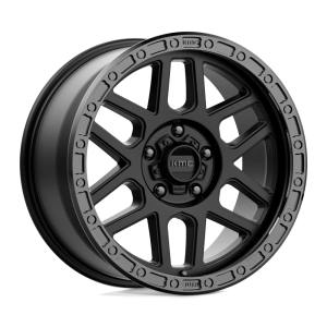 KMC KM544 MESA 17X9 18 SATIN BLACK WITH GLOSS BLACK LIP | KM54479050718